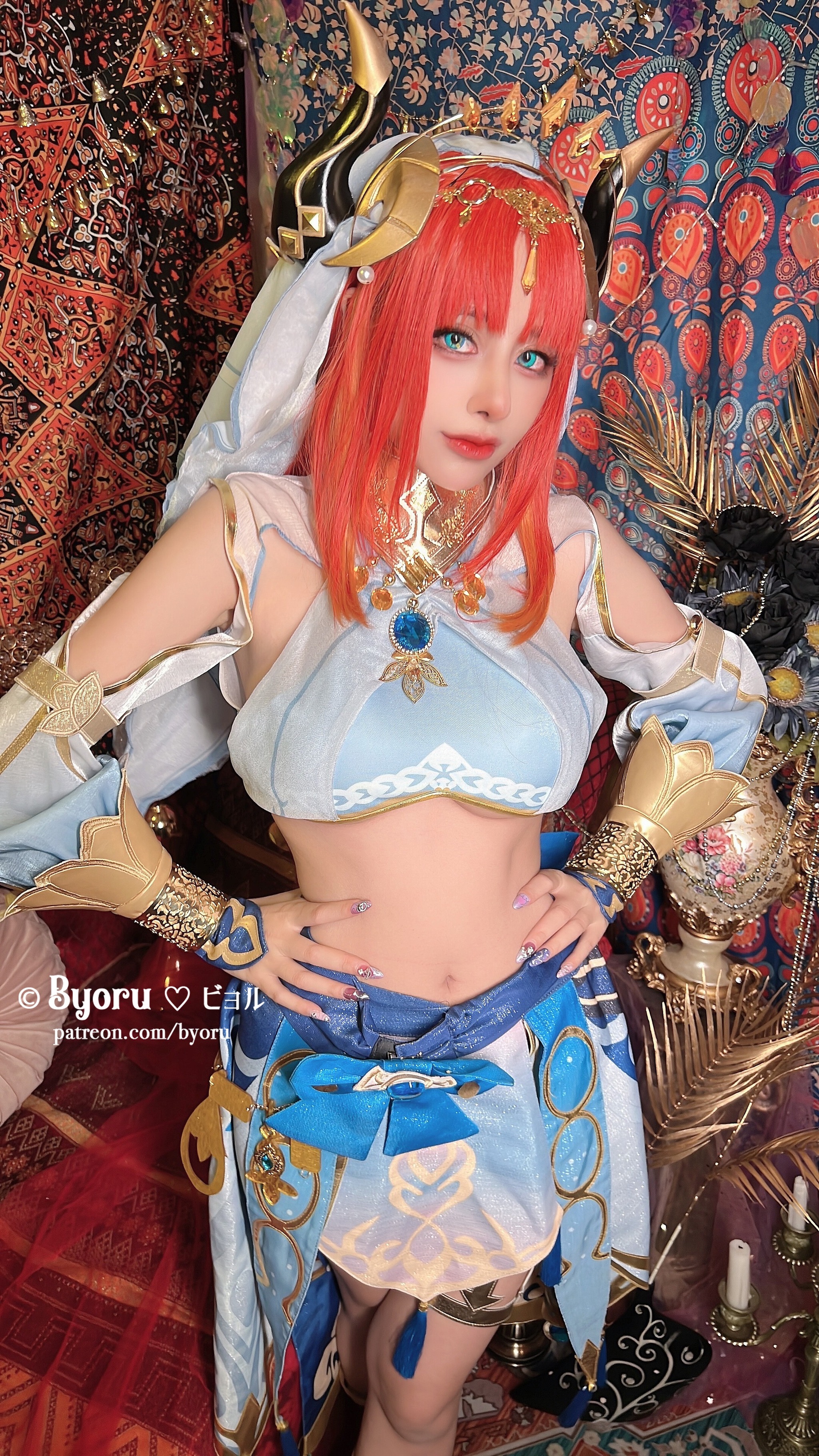 图片[1]-Byoru – NO.113 Nilou [16P]-XikXak